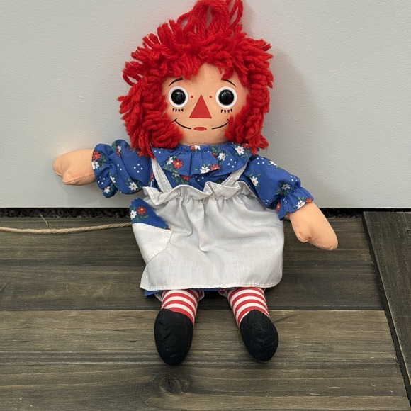 Hasbro | Toys | Vintage Raggedy Ann 2 Rag Doll Hasbro Playskool W ...